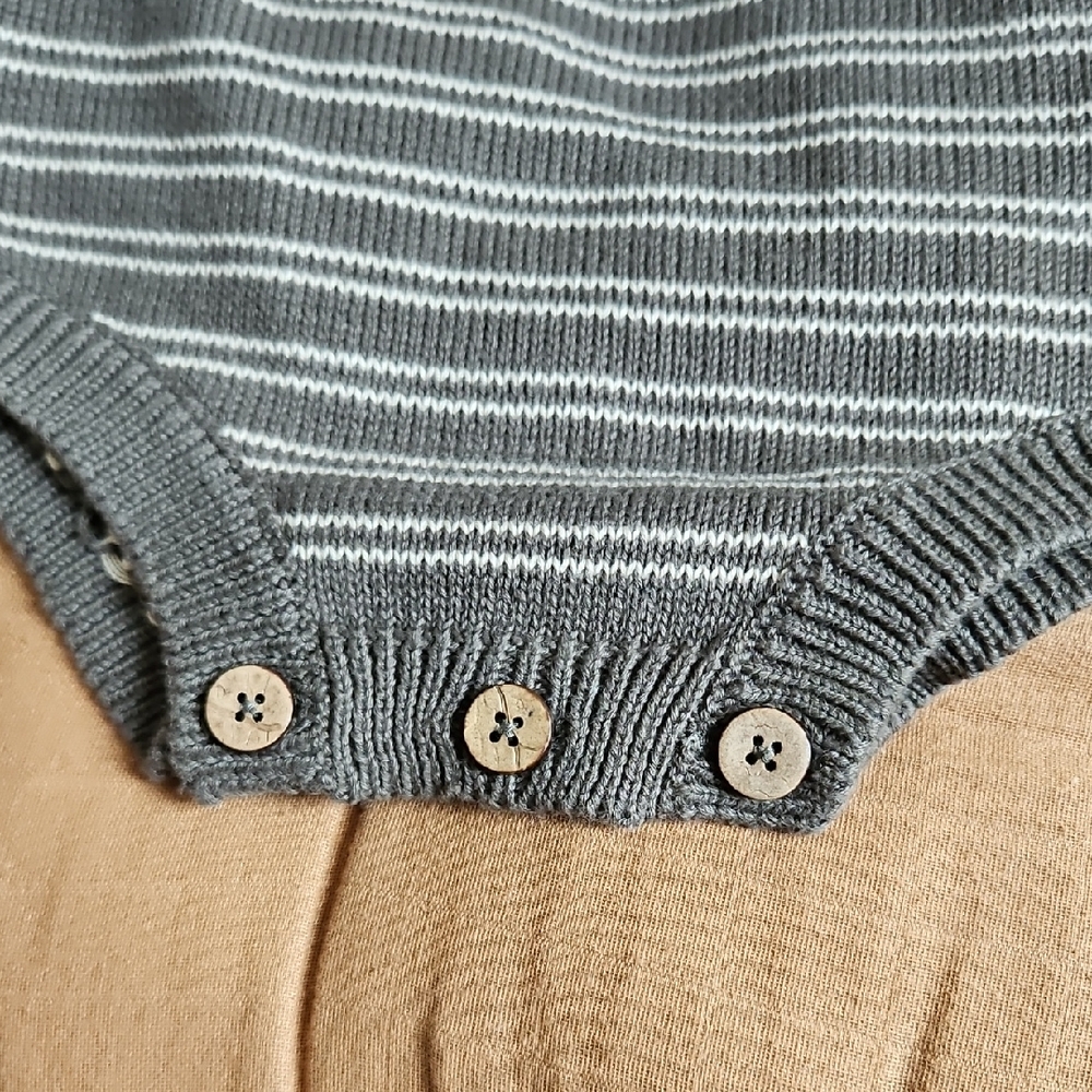 Jamie Kay Olive Knit Romper - Picture 3 of 6